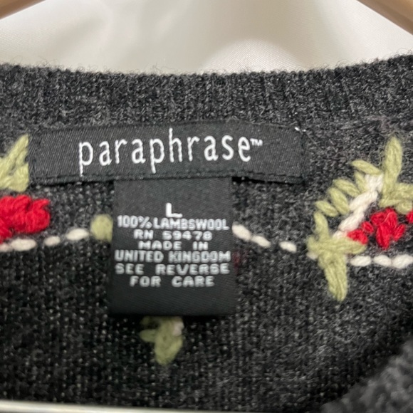 Paraphrase Wool Cardigan Sweater - Picture 7 of 7